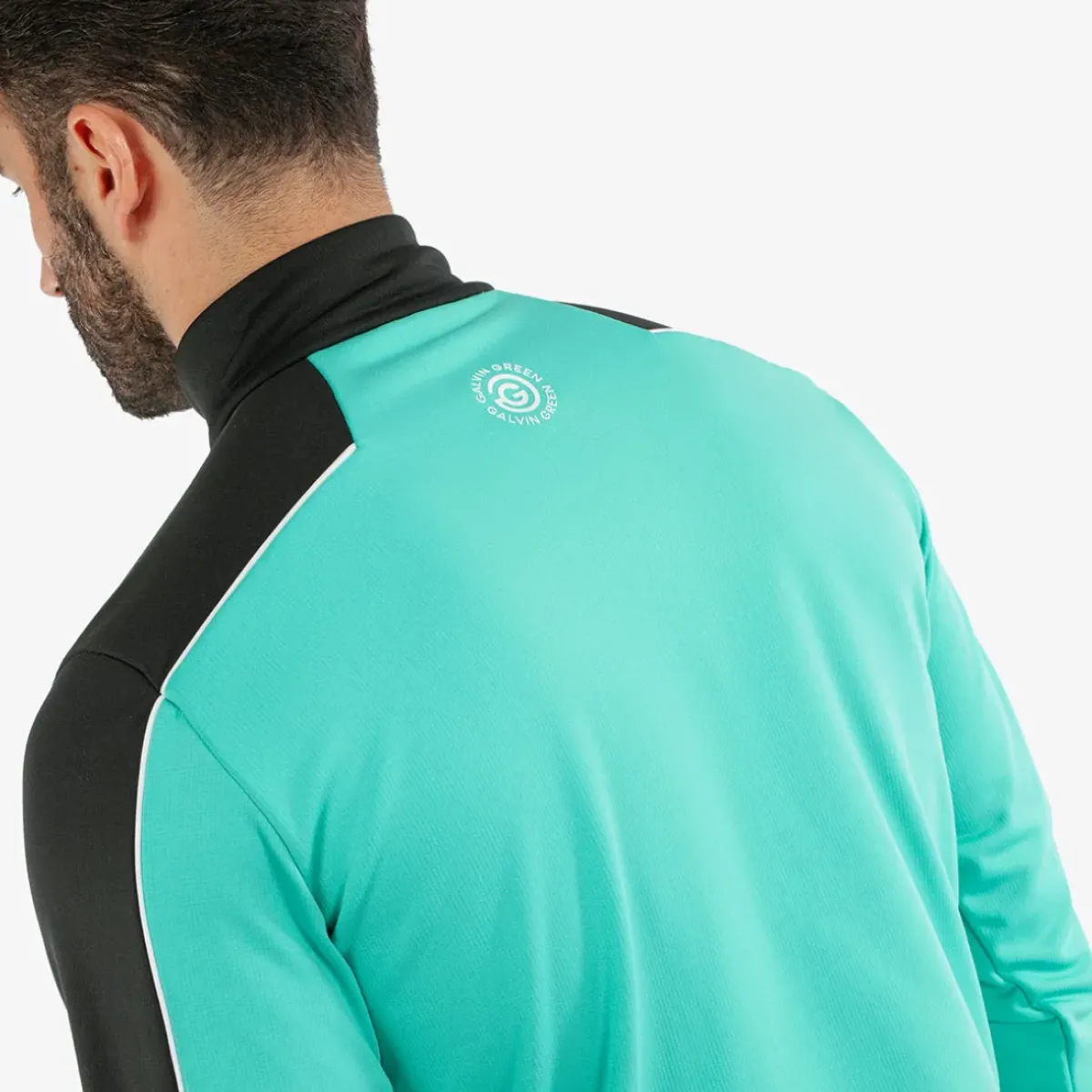 Best Men's Dave Half Zip Golf Midlayer Men's Sweaters|Men's Midlayers