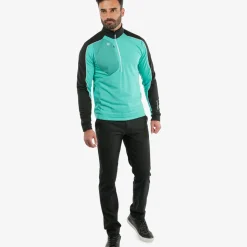 New Men's Dave Half Zip Golf Midlayer Men's Sweaters|Men's Midlayers