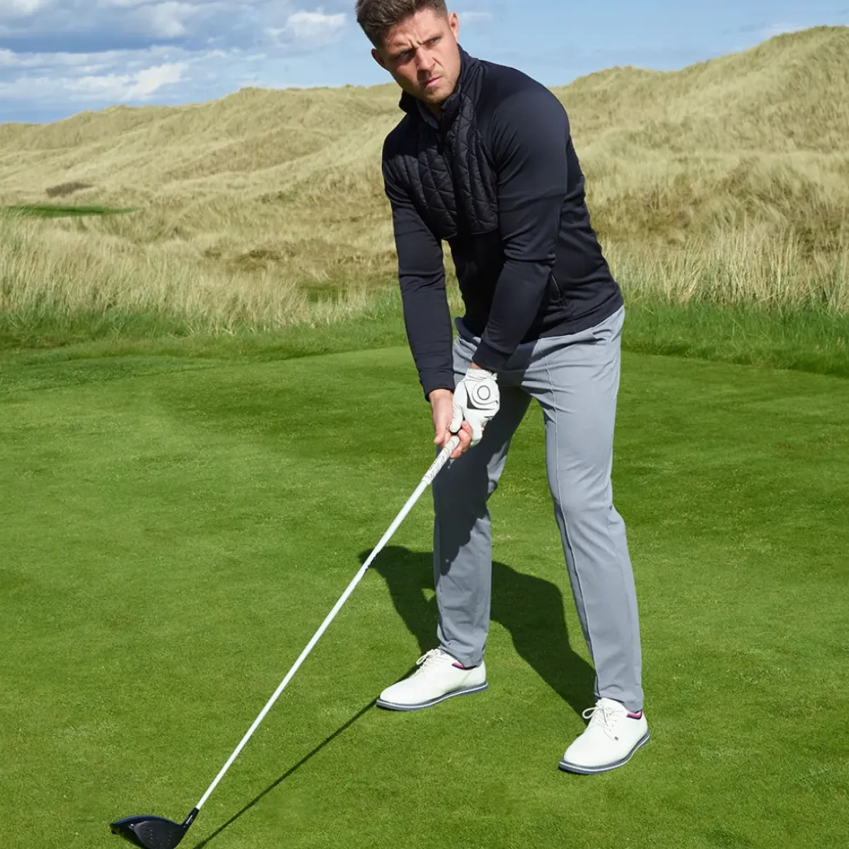 New Men's Dexter Golf Midlayer Men's Sweaters|Men's Midlayers