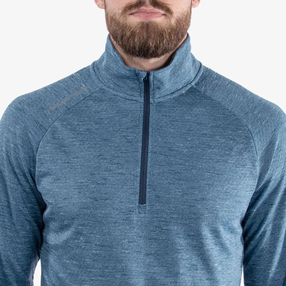 Clearance Men's Dion Golf Half Zip Golf Midlayer Men's Sweaters|Men's Midlayers