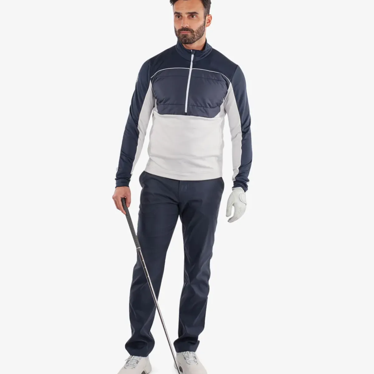 Discount Men's Douglas Half Zip Golf Mid Layer Men's Sweaters|Men's Midlayers