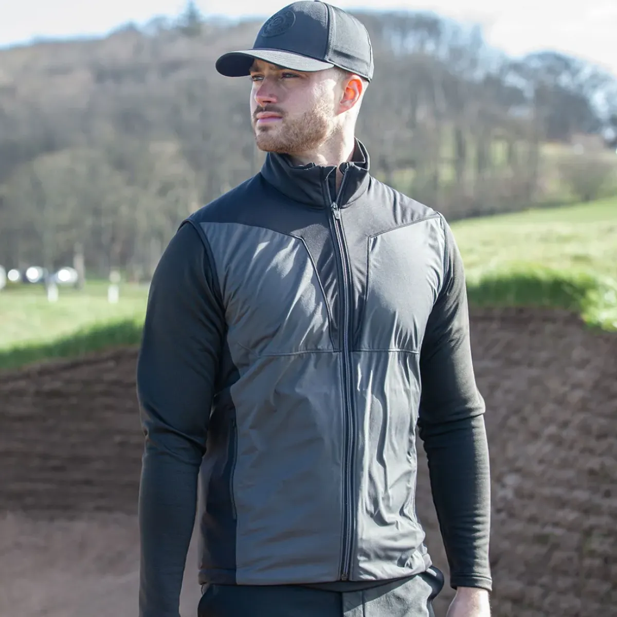 Best Men's Lathan Golf Gilet Men's Sweaters|Men's Gilets