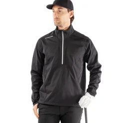New Men's Lawrence Half Zip Golf Midlayer Men's Sweaters|Men's Midlayers