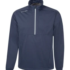New Men's Lawrence Half Zip Golf Midlayer Men's Sweaters|Men's Midlayers