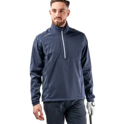 Best Men's Lawrence Half Zip Golf Midlayer Men's Sweaters|Men's Midlayers