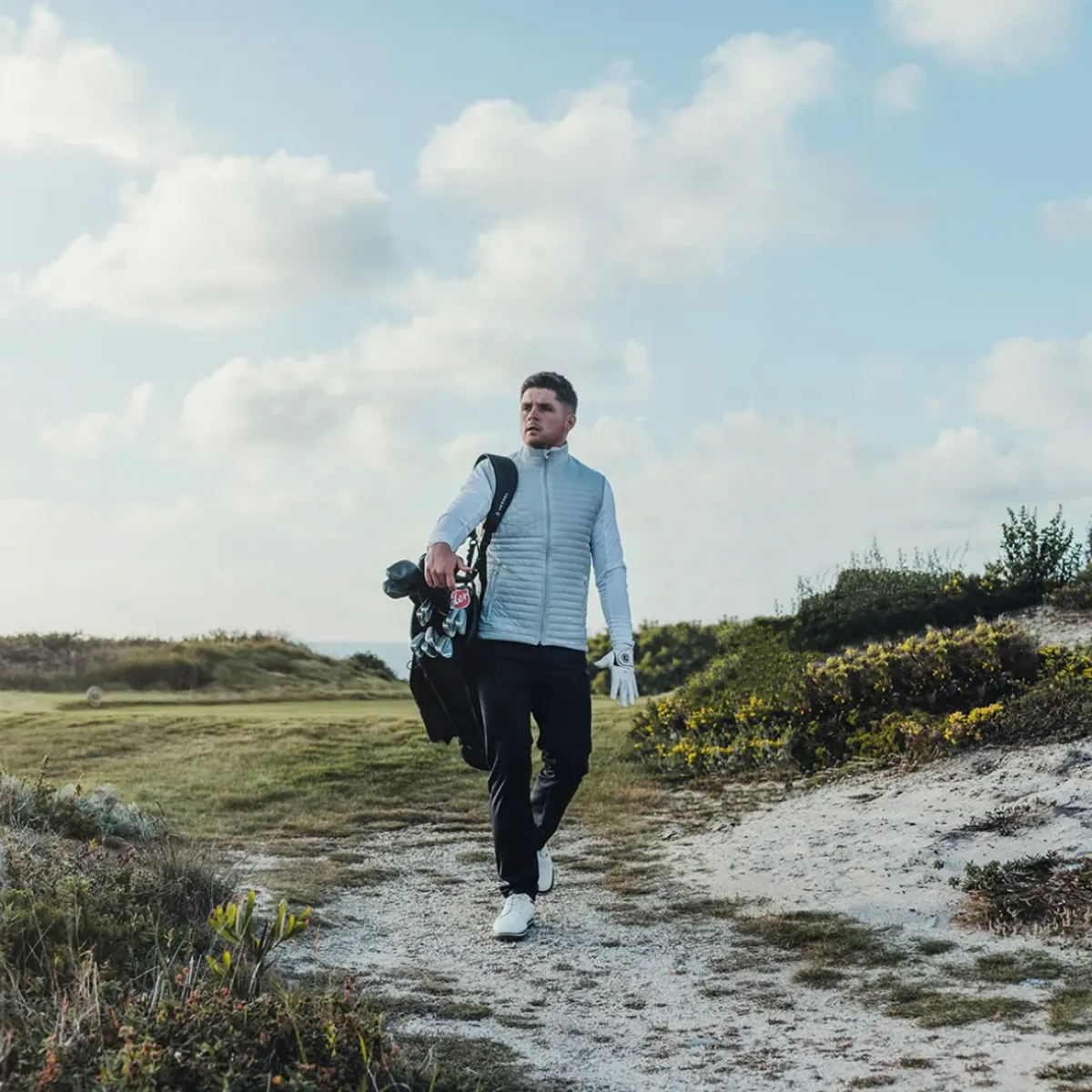 Discount Men's Leroy Golf Gilet Men's Gilets|Men's Sweaters