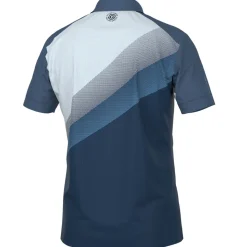 Online Men's Macoy Stripe Golf Polo Shirt Men's Polo Shirts