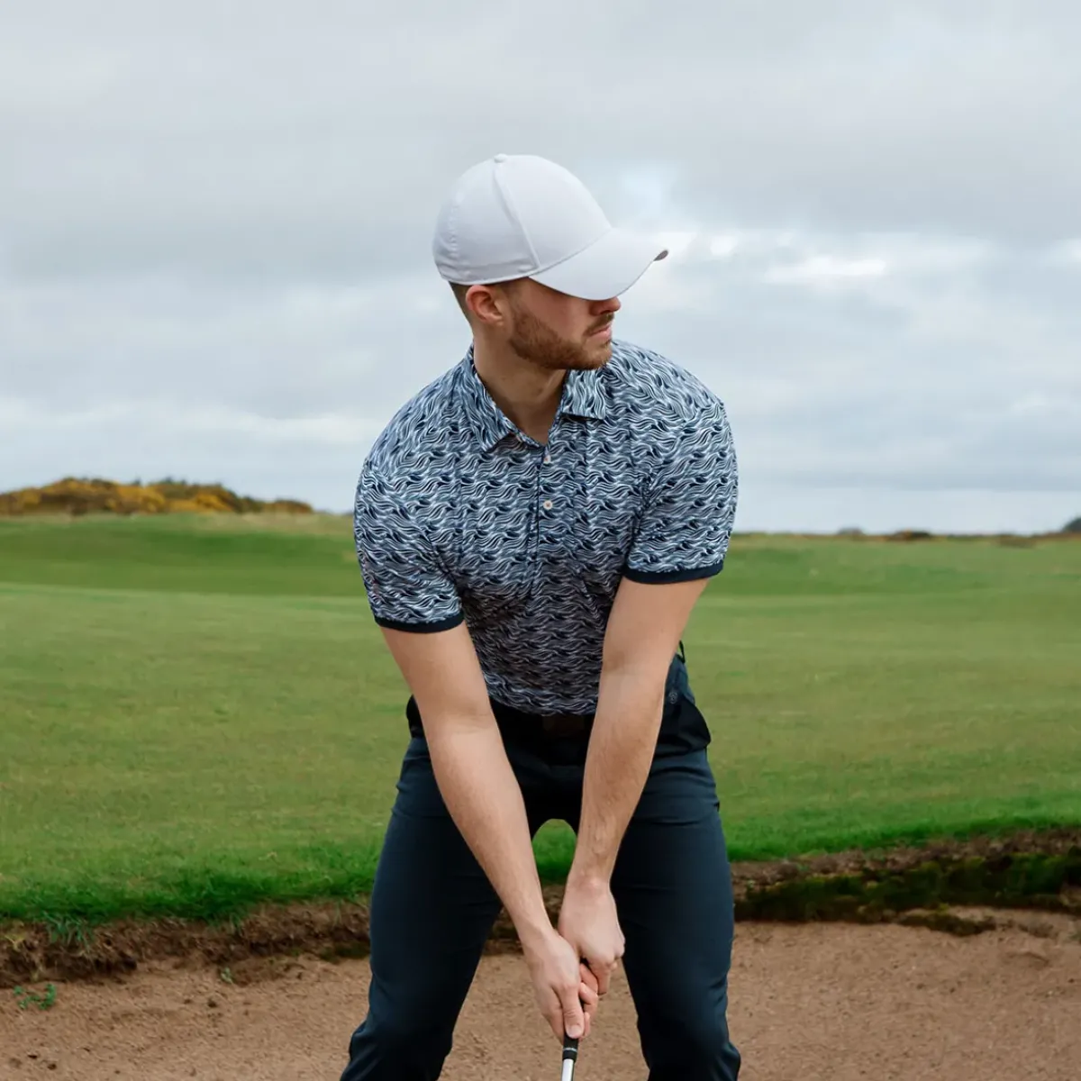 New Men's Madden Golf Polo Shirt Men's Polo Shirts