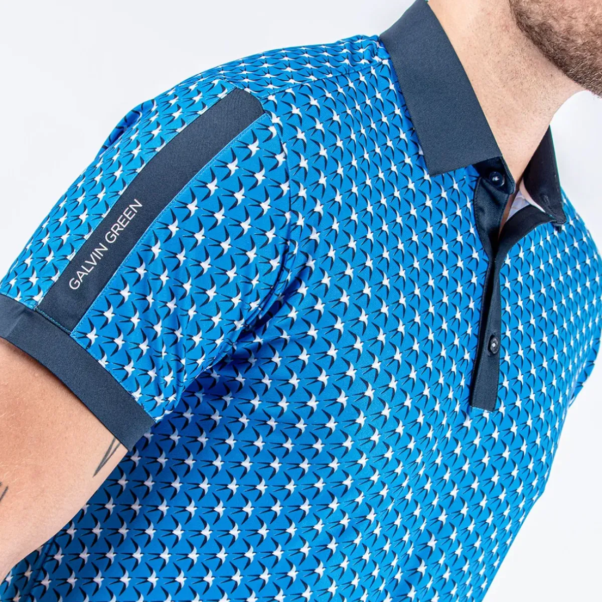 New Men's Malcolm Golf Polo Shirt Men's Polo Shirts