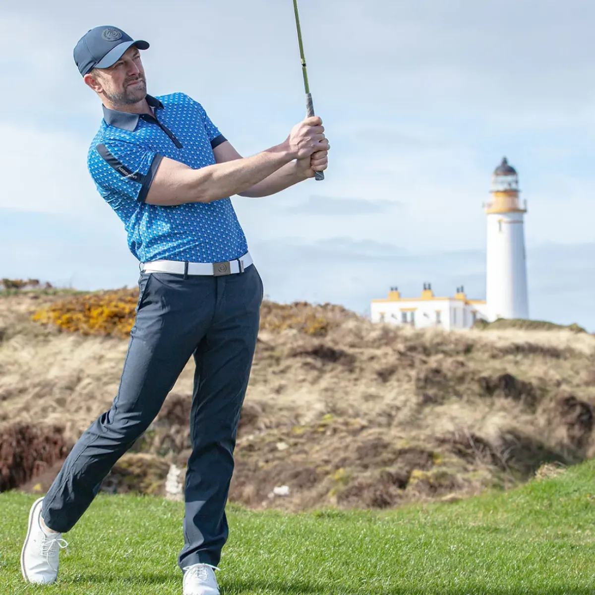 New Men's Malcolm Golf Polo Shirt Men's Polo Shirts