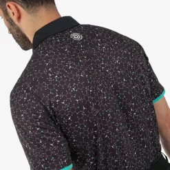 Best Men's Mannix Printed Golf Polo Shirt Men's Polo Shirts