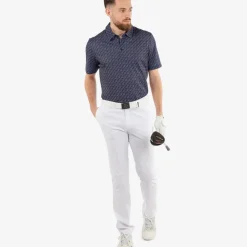 Best Men's Marcus Printed Golf Polo Shirt Men's Polo Shirts