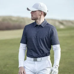 Best Men's Marcus Printed Golf Polo Shirt Men's Polo Shirts