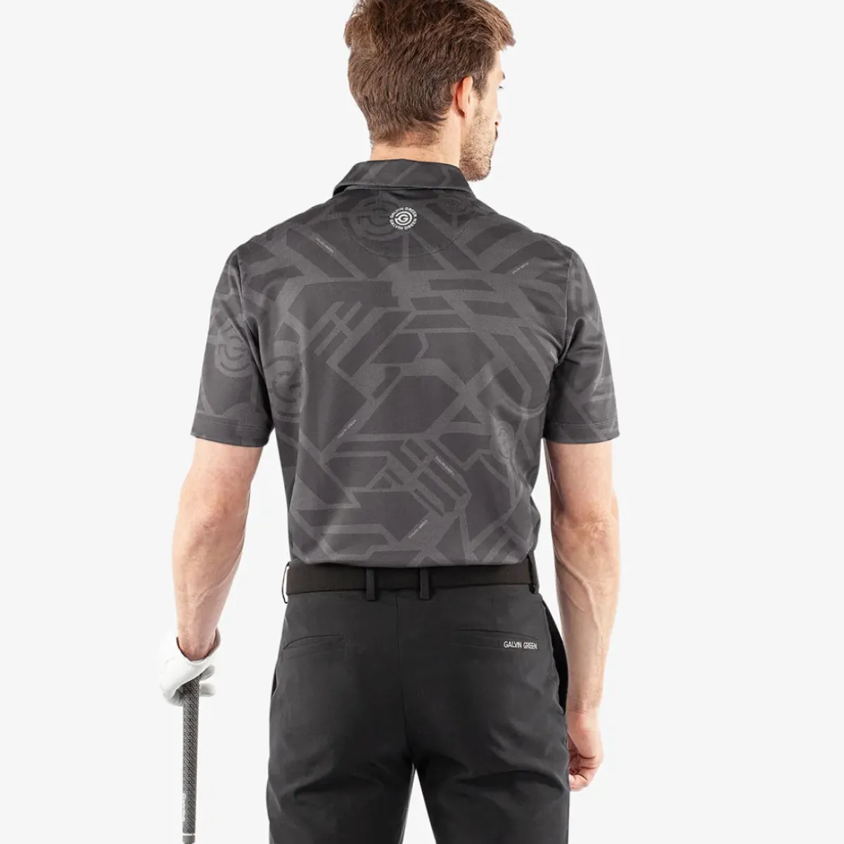 Men's Maze Golf Polo Shirt Men's Polo Shirts