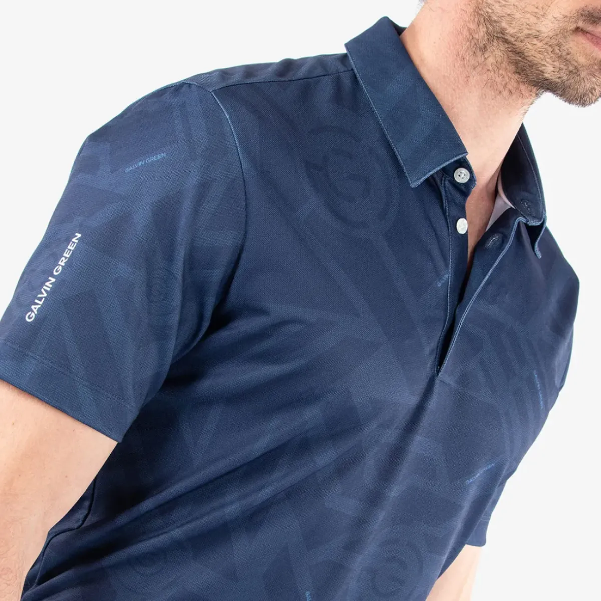 Men's Maze Golf Polo Shirt Men's Polo Shirts