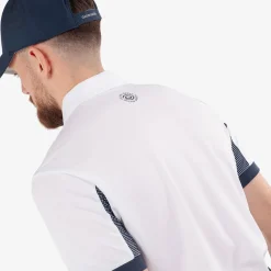 Clearance Men's Mills Chest Print Golf Polo Shirt Men's Polo Shirts