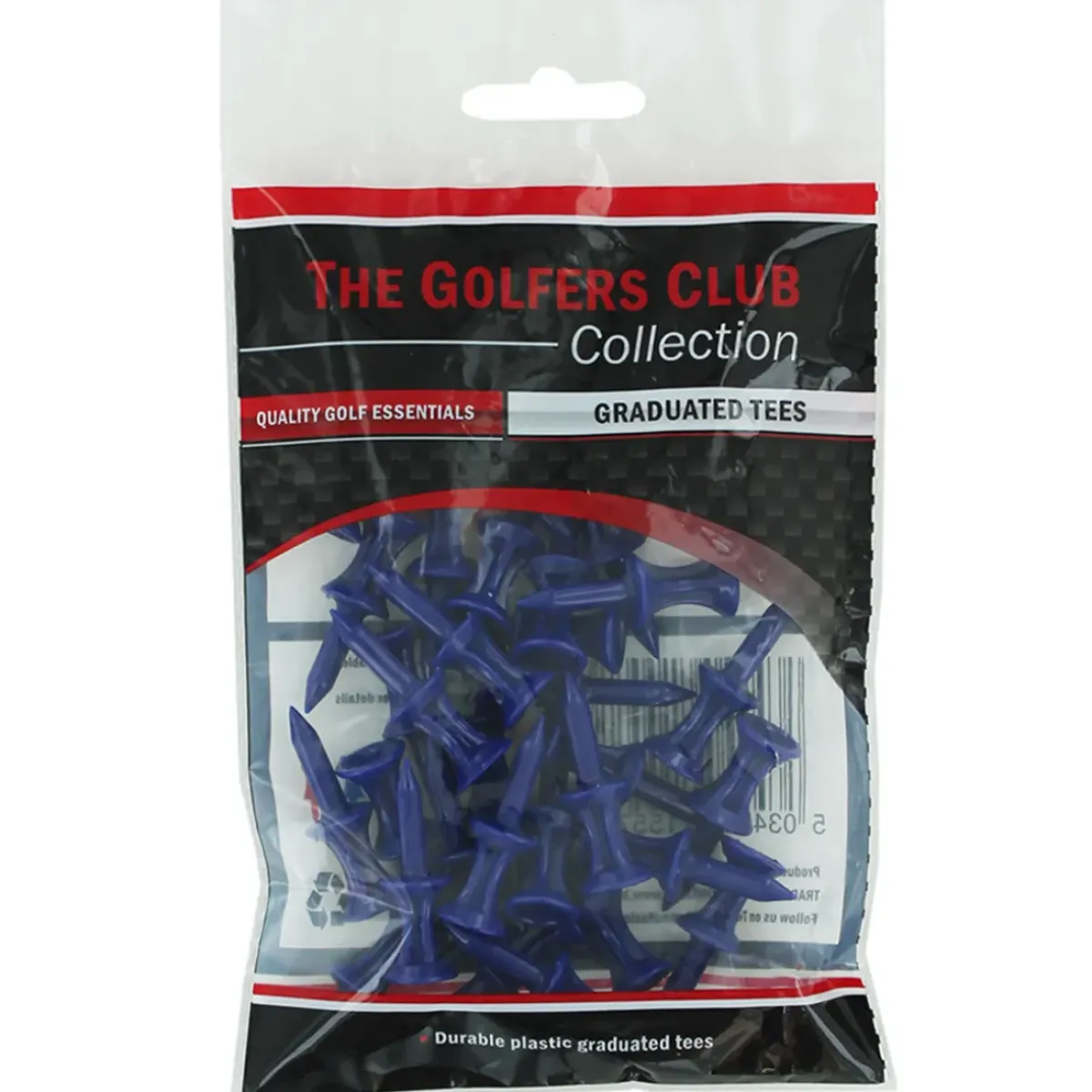 Online Golfers Club Step Height Golf Tees - 30 Pack Golf Tees