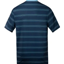 Discount Men's Multi-Stripe Breathable Golf Polo Shirt Men's Polo Shirts