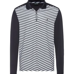 Best Men's Striped Long Sleeve Golf Polo Shirt Men's Polo Shirts