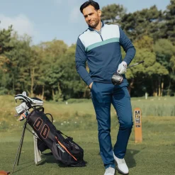 Men's Tech Golf Midlayer Men's Sweaters|Men's Midlayers
