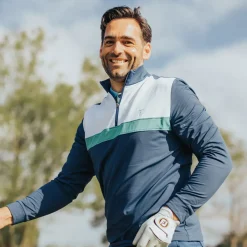 Men's Tech Golf Midlayer Men's Sweaters|Men's Midlayers