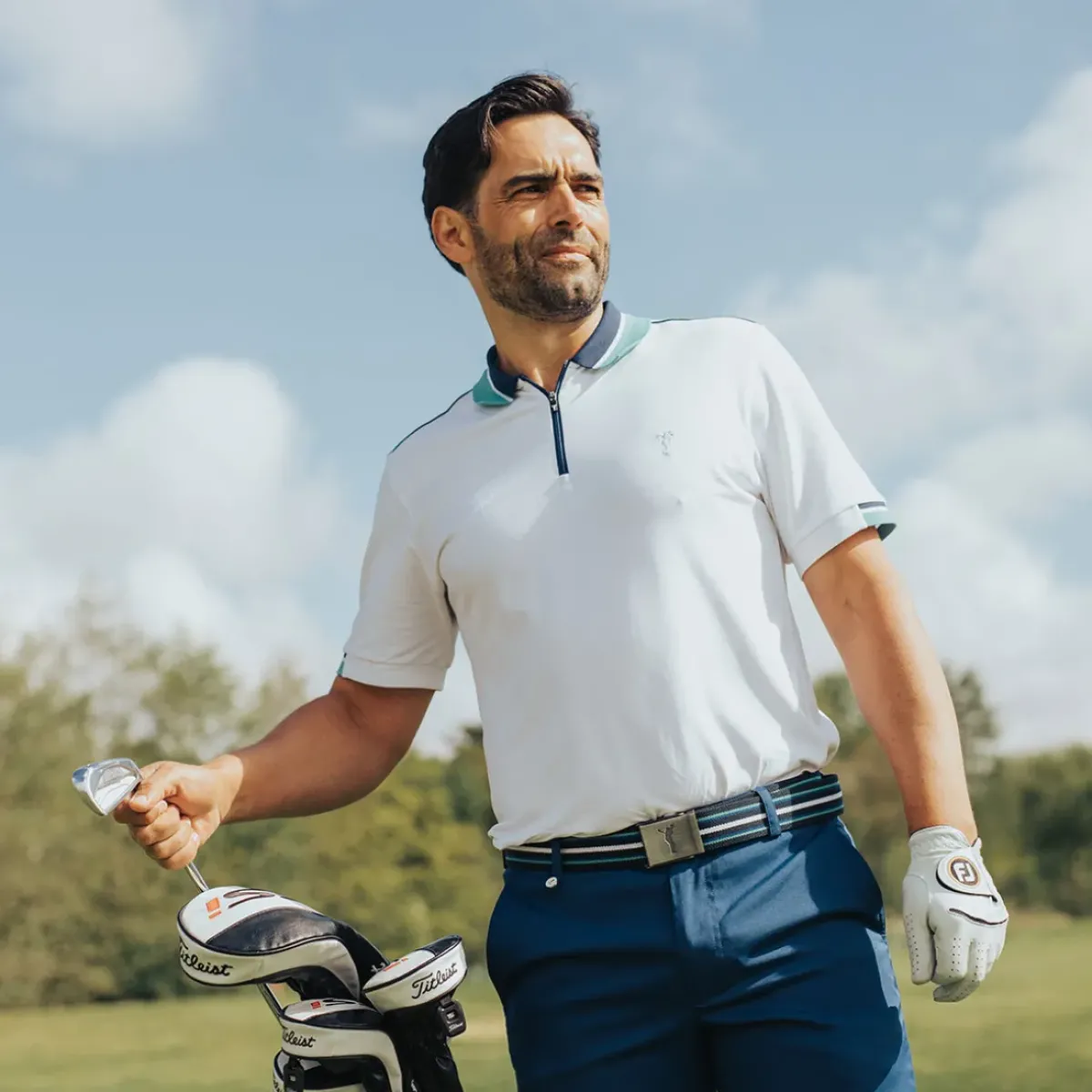 Clearance Men's UV Tech Golf Polo Shirt Men's Polo Shirts