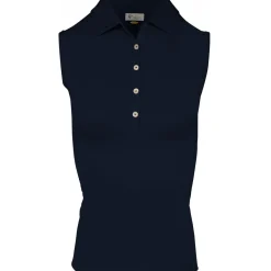 Ladies Freedom Pique Sleeveless Golf Polo Shirt Ladies Polo Shirts|Season Ready Collection