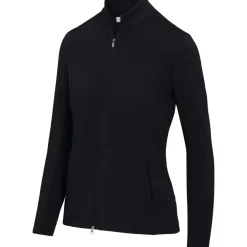 New Ladies Ottoman Rib Full Zip Golf Jacket Ladies Jackets|Ladies Midlayers