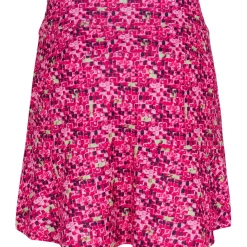 Ladies Tile Print Pull-On Golf Skort Ladies Shorts & Skorts|Men's Shorts