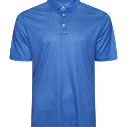 Online Men's Geo Fan Swirl Golf Polo Shirt Men's Polo Shirts|Season Ready Collection