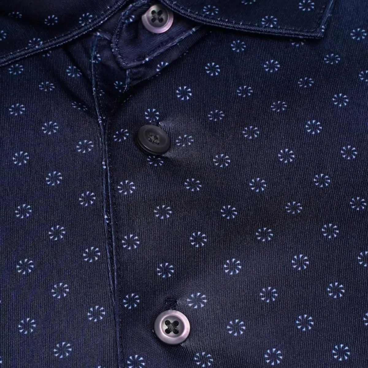 Online Men's Geo Fan Swirl Golf Polo Shirt Men's Polo Shirts|Season Ready Collection