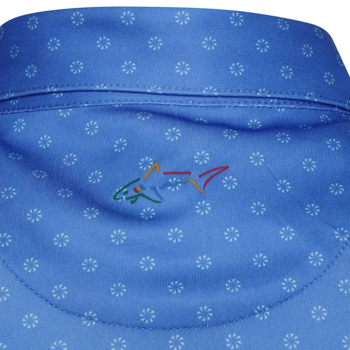 Online Men's Geo Fan Swirl Golf Polo Shirt Men's Polo Shirts|Season Ready Collection