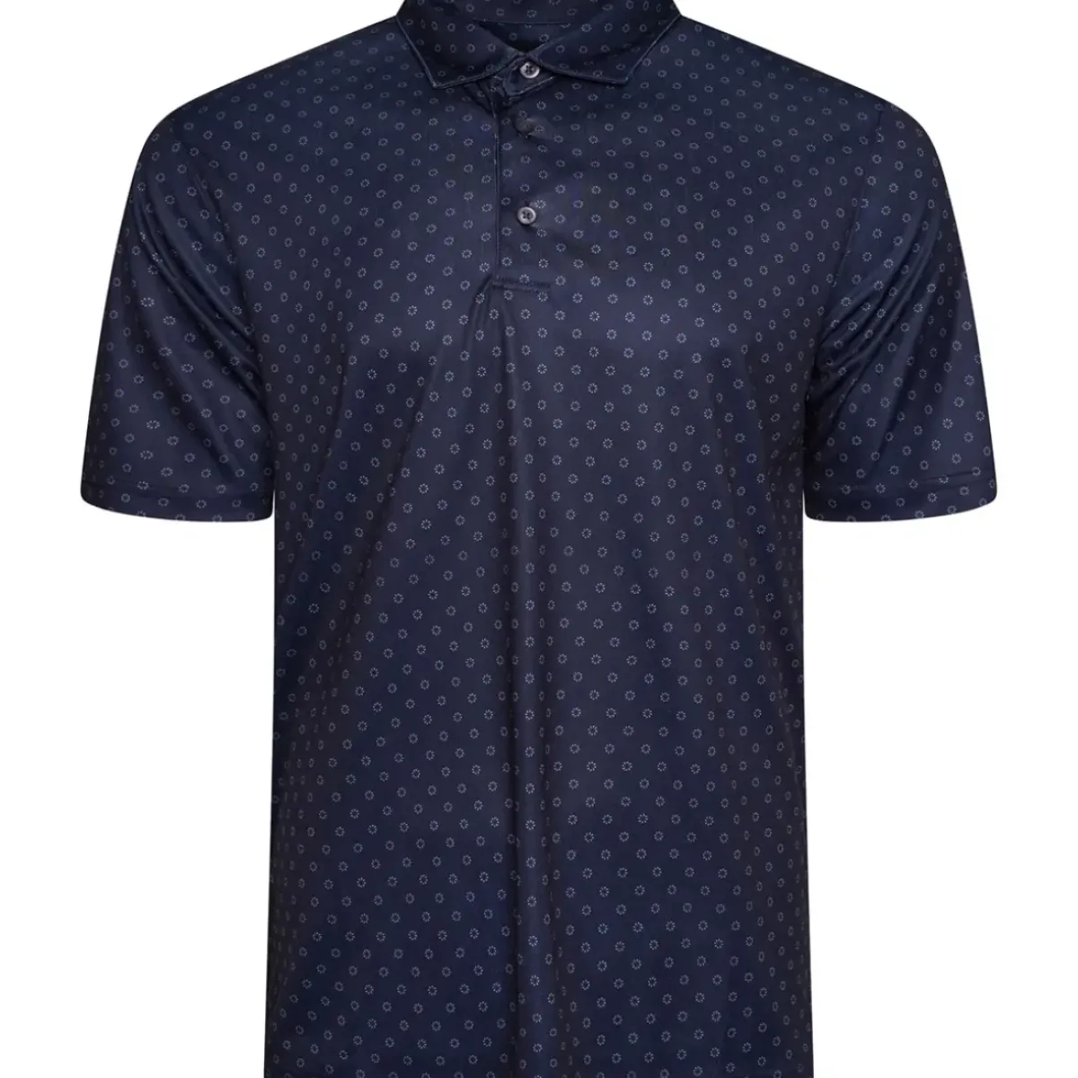 Online Men's Geo Fan Swirl Golf Polo Shirt Men's Polo Shirts|Season Ready Collection