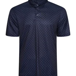 Hot Men's Geo Fan Swirl Golf Polo Shirt Men's Polo Shirts|Season Ready Collection