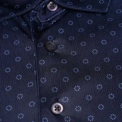 Hot Men's Geo Fan Swirl Golf Polo Shirt Men's Polo Shirts|Season Ready Collection