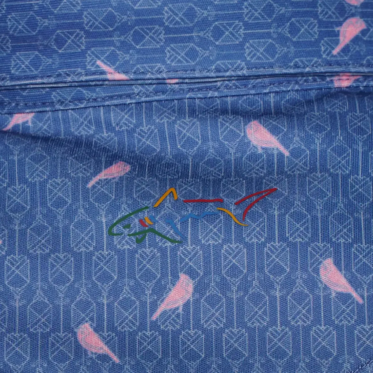 Clearance Men's Love Birds Print Golf Polo Shirt Men's Polo Shirts