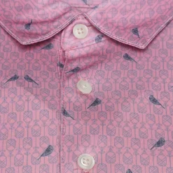 Sale Men's Love Birds Print Golf Polo Shirt Men's Polo Shirts
