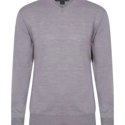New Men's Merino V Neck Golf Sweater Men's Sweaters|Men's Midlayers