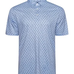 Best Men's Mini Palm Print Golf Polo Shirt Men's Polo Shirts|Season Ready Collection