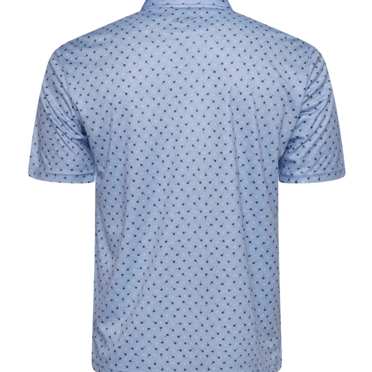 Best Men's Mini Palm Print Golf Polo Shirt Men's Polo Shirts|Season Ready Collection