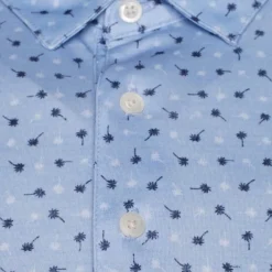 Best Men's Mini Palm Print Golf Polo Shirt Men's Polo Shirts|Season Ready Collection