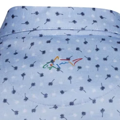 Best Men's Mini Palm Print Golf Polo Shirt Men's Polo Shirts|Season Ready Collection