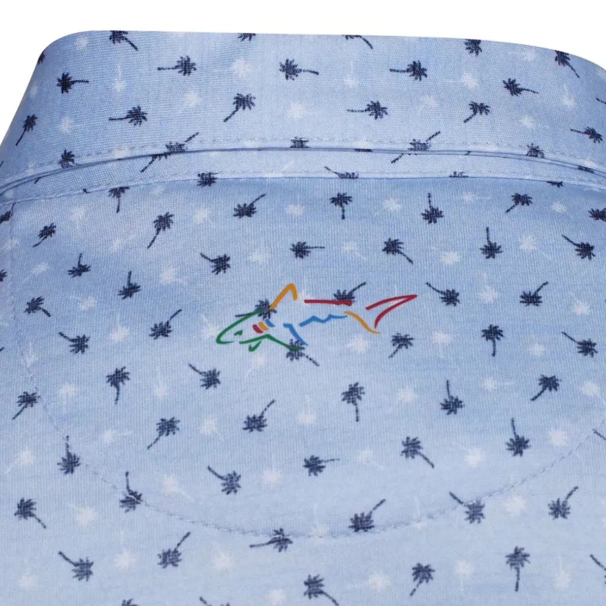 Best Men's Mini Palm Print Golf Polo Shirt Men's Polo Shirts|Season Ready Collection