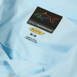 Outlet Men's Neck Logo Stretch Golf Polo Shirt Men's Polo Shirts|Season Ready Collection