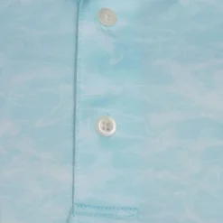 New Men's Shark Shadow Camo Golf Polo Shirt Men's Polo Shirts|Season Ready Collection