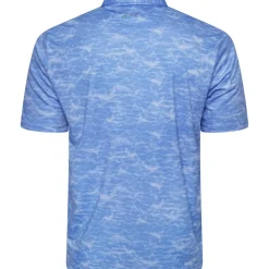 Discount Men's Shark Shadow Camo Golf Polo Shirt Men's Polo Shirts|Season Ready Collection