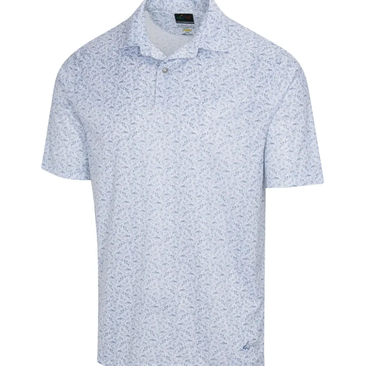 Sale Men's Shark Sketch Golf Polo Shirt Men's Polo Shirts