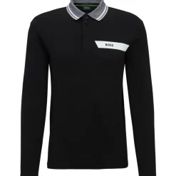 Discount Men's Plisy 1 Long Sleeve Golf Polo Shirt Men's Polo Shirts