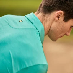 Hot Men's Tonal Golf Polo Shirt Men's Polo Shirts