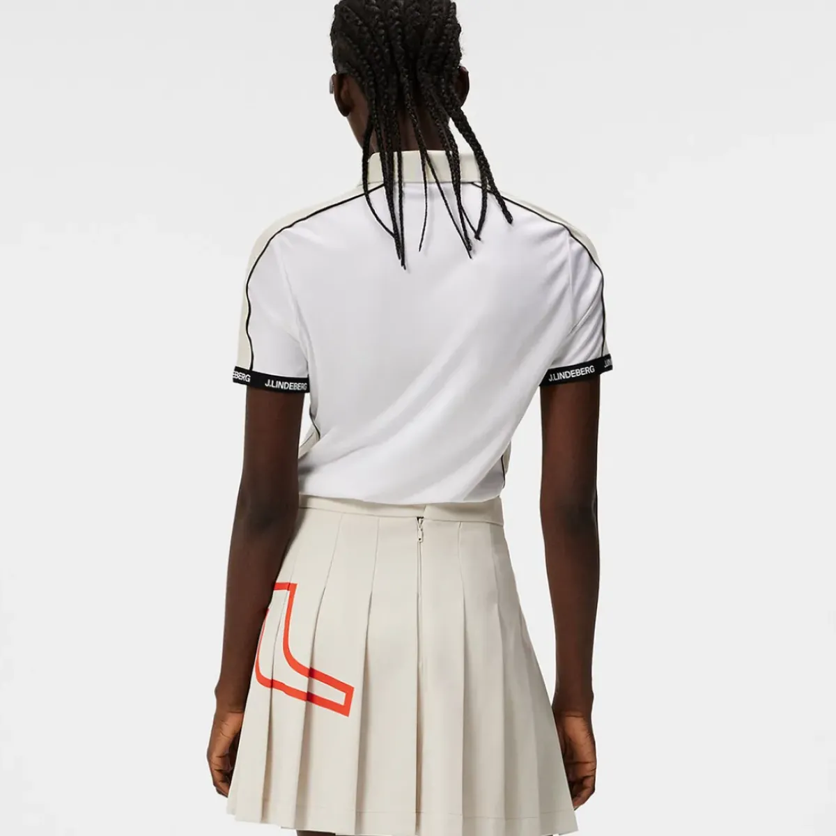 Online J.Lindeberg Ladies Demi Golf Polo Shirt Ladies Polo Shirts